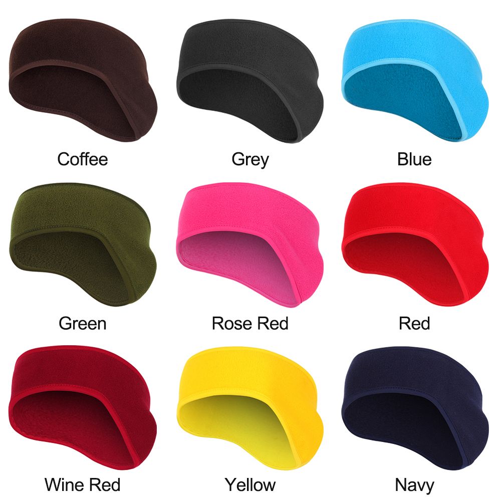 1 unidade de faixa de cabelo p - Fleece Ear Warmer Band avaliação e preço