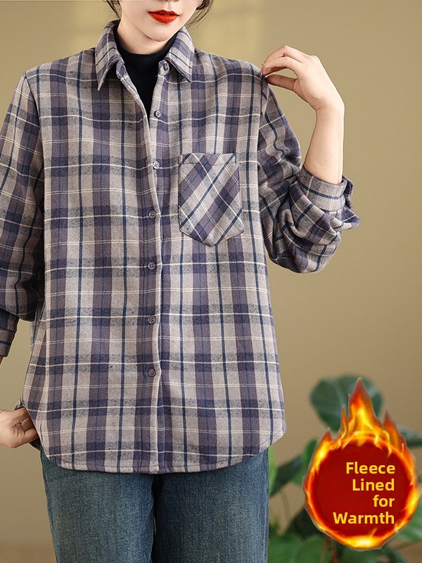 Camisa de Flanela Xadrez de Ma - Flannel Shirt Lined avaliação e preço