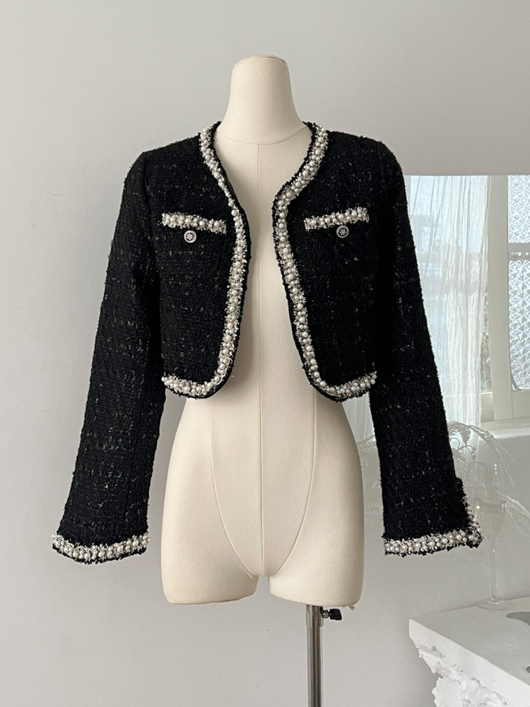 Feminino jaqueta curta casaco  - Wool Coat Peacoat avaliação e preço